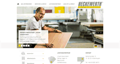 Desktop Screenshot of heckewerth.de